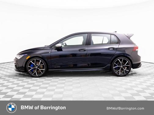 Deep Black Pearl 2022 Volkswagen Golf R 2.0T Manual