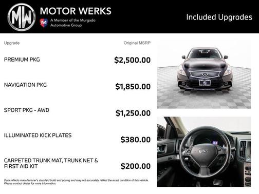 2013 INFINITI G37x Base