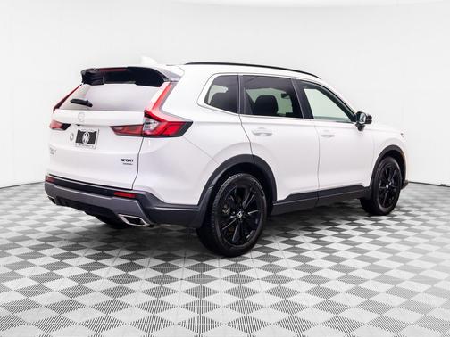 Platinum White Pearl 2024 Honda CR-V Hybrid Sport Touring AWD