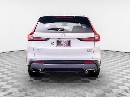 Platinum White Pearl 2024 Honda CR-V Hybrid Sport Touring AWD