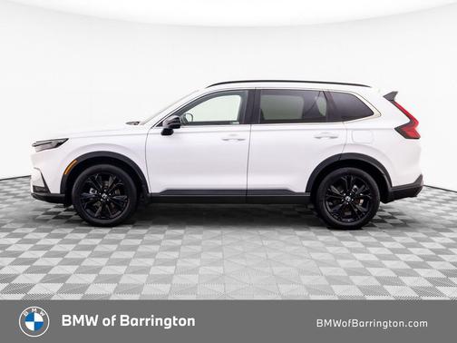 Platinum White Pearl 2024 Honda CR-V Hybrid Sport Touring AWD