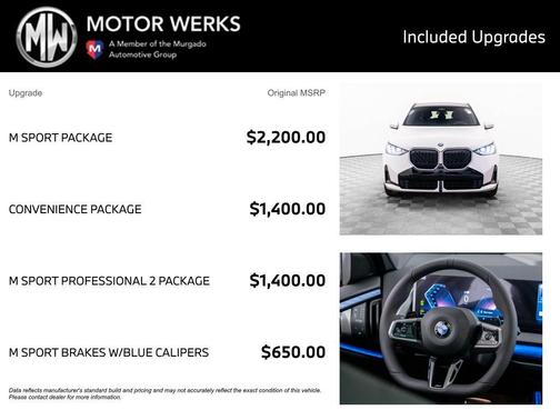 Alpine White 2026 BMW X3 30 xDrive