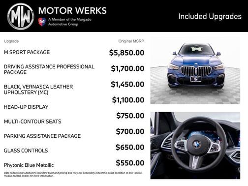 Phytonic Blue Metallic 2019 BMW X5 xDrive40i