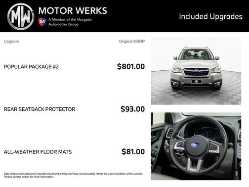 2018 Subaru Forester 2.5i Limited