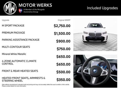 2026 BMW X5 PHEV xDrive50e