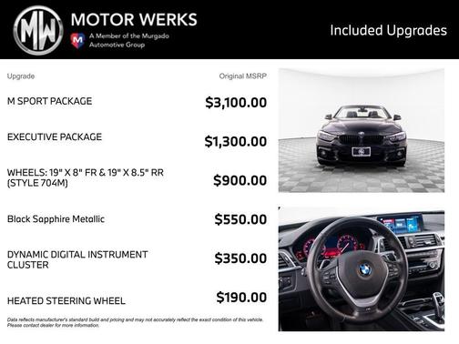 Black Sapphire Metallic 2020 BMW 440 i xDrive
