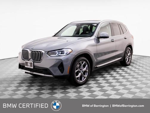 Skyscraper Gray Metallic 2023 BMW X3 xDrive30i