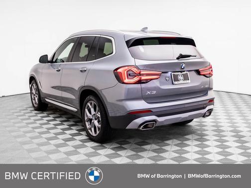 Skyscraper Gray Metallic 2023 BMW X3 xDrive30i