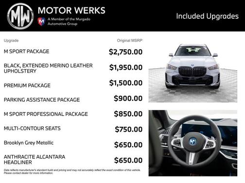 2026 BMW X5 PHEV xDrive50e