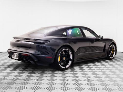 Black 2020 Porsche Taycan Turbo S
