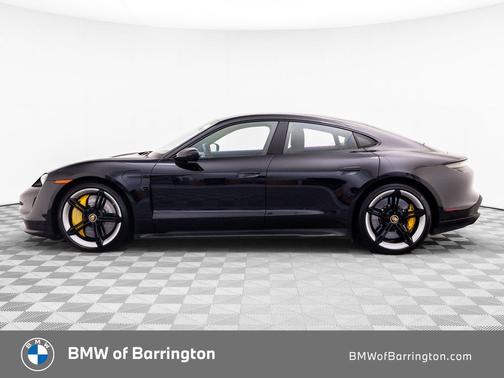 Black 2020 Porsche Taycan Turbo S