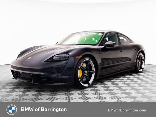 Black 2020 Porsche Taycan Turbo S