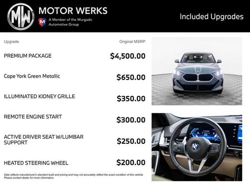 Green Metallic 2025 BMW X2 xDrive28i