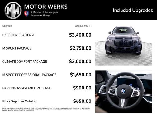 Black Sapphire Metallic 2026 BMW X5 xDrive40i