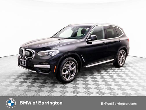 Black Sapphire Metallic 2021 BMW X3 xDrive30i