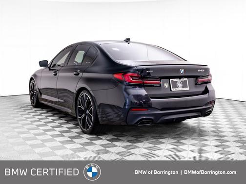 Black Sapphire Metallic 2023 BMW 540 i xDrive