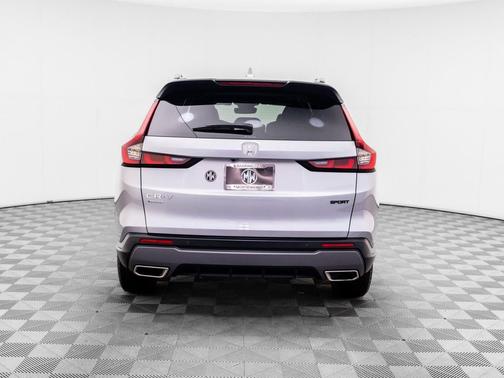 Solar Silver Metallic 2025 Honda CR-V Hybrid Sport AWD