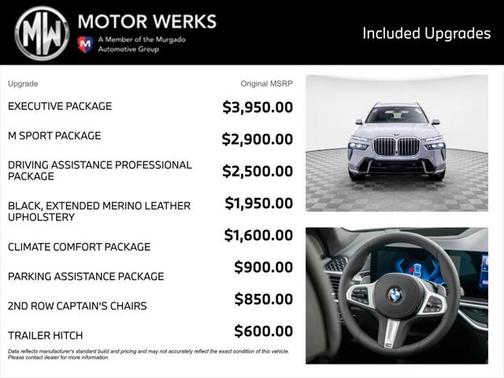 2025 BMW X7 xDrive40i