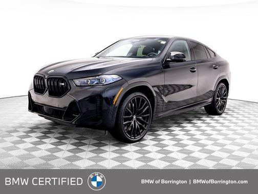 Black Sapphire Metallic 2025 BMW X6 M60i