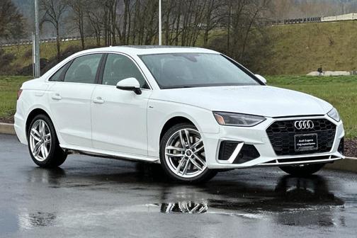 Ibis White 2020 Audi A4 45 Premium