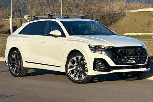 Glacier White 2026 Audi Q8 55 Premium SUV
