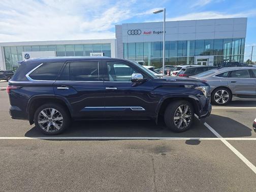 Blue 2023 Toyota Sequoia Capstone