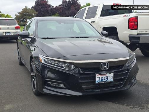 Black 2018 Honda Accord Sport