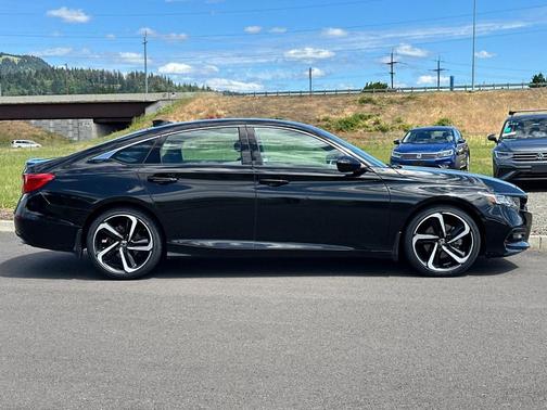 Black 2018 Honda Accord Sport