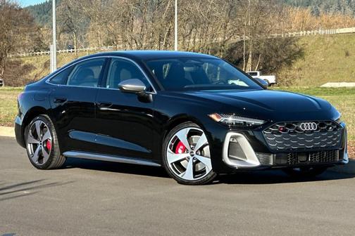 Black 2025 Audi S5 3.0T quattro Premium Hatchback