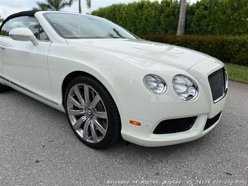 White 2015 Bentley Continental GT V8