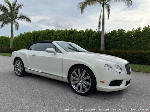 White 2015 Bentley Continental GT V8