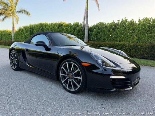 Black 2015 Porsche Boxster