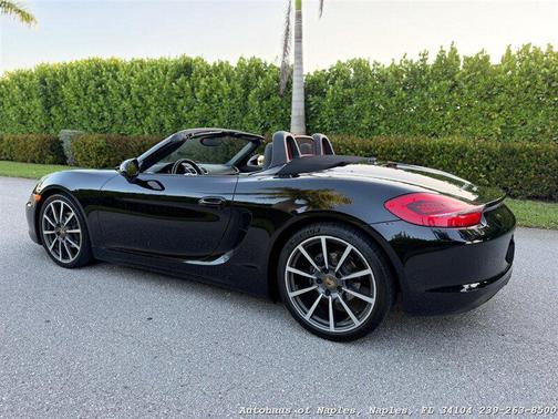 Black 2015 Porsche Boxster