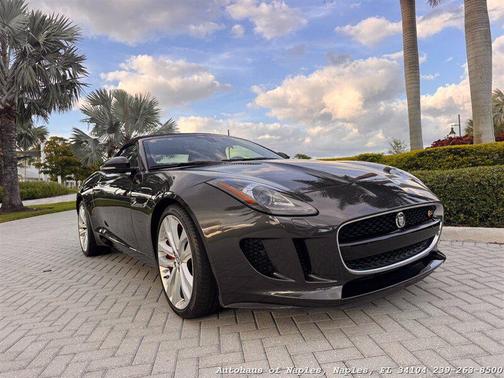 Gray 2014 Jaguar F-TYPE S