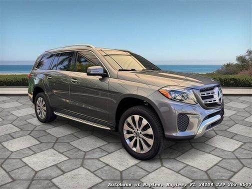 Silver 2017 Mercedes-Benz GLS 450 4MATIC