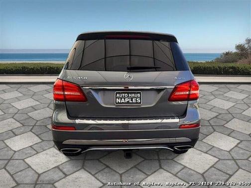 Silver 2017 Mercedes-Benz GLS 450 4MATIC