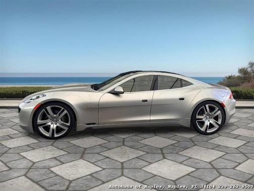 Silver 2012 Fisker Karma Collector Edition