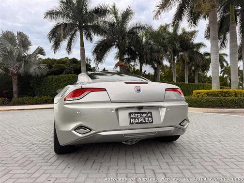 Silver 2012 Fisker Karma Collector Edition