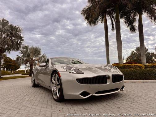Silver 2012 Fisker Karma Collector Edition