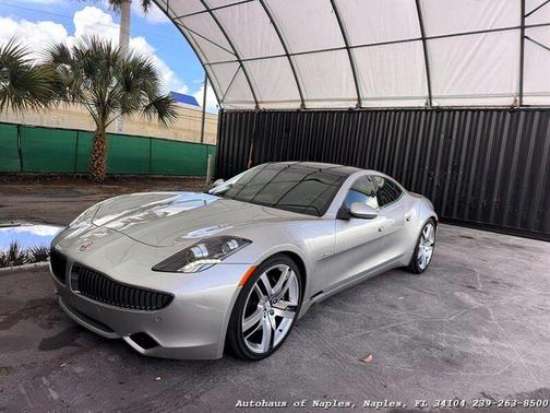Silver 2012 Fisker Karma Collector Edition