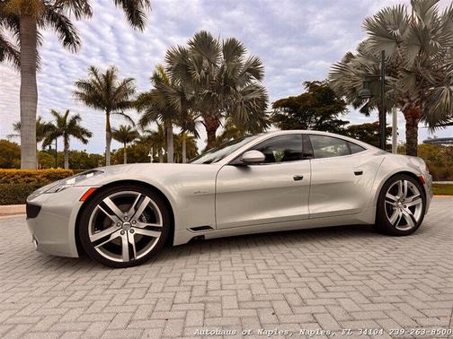 Silver 2012 Fisker Karma Collector Edition