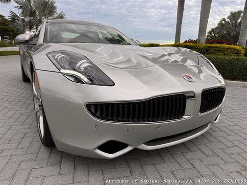Silver 2012 Fisker Karma Collector Edition