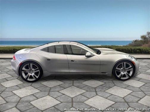 Silver 2012 Fisker Karma Collector Edition
