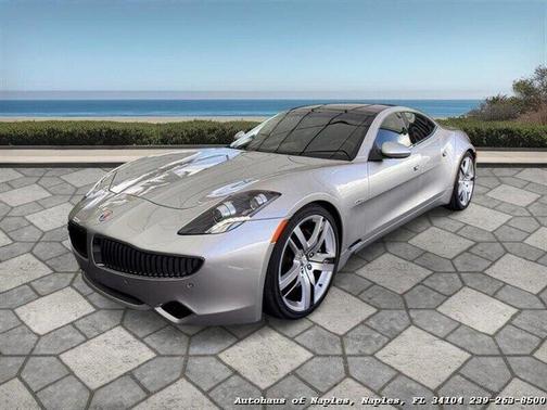 Silver 2012 Fisker Karma Collector Edition