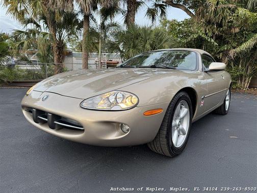 Gold 1998 Jaguar XK8