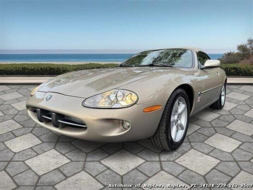 Gold 1998 Jaguar XK8