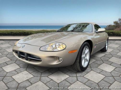 Gold 1998 Jaguar XK8