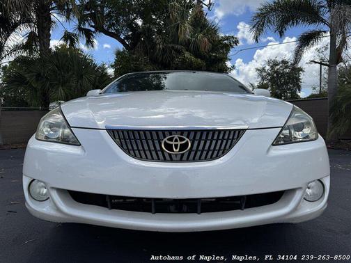 Arctic Frost Pearl 2006 Toyota Camry Solara SLE V6