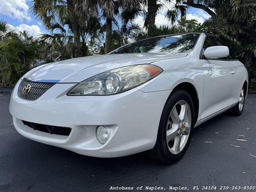 Arctic Frost Pearl 2006 Toyota Camry Solara SLE V6
