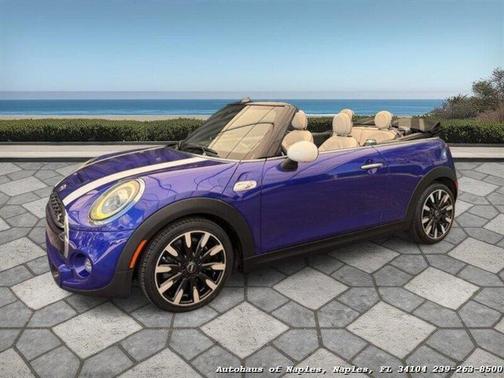 Blue 2019 MINI Convertible Cooper S